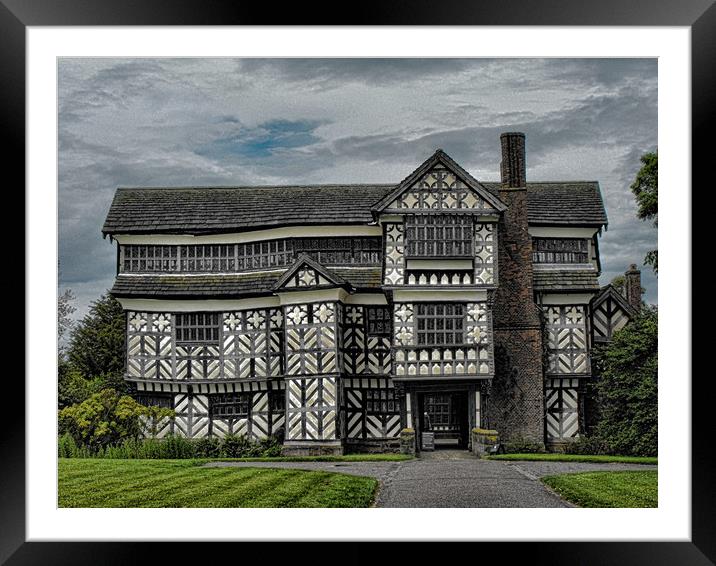 Little Morton Hall Framed Mounted Print by Andy Smith