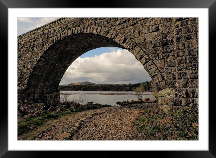 Stroan Loch Raiders Road Dumfries and Galloway     Framed Mounted Print by Andy Smith