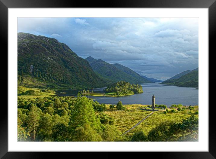 Loch Shiel Glenfinnan Framed Mounted Print by Andy Smith