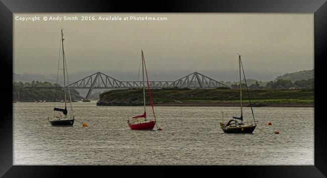 Connel Bridge           Framed Print by Andy Smith