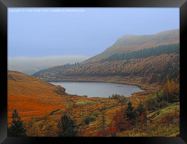 Majestic Autumn Over Dovestones Framed Print by Andy Smith
