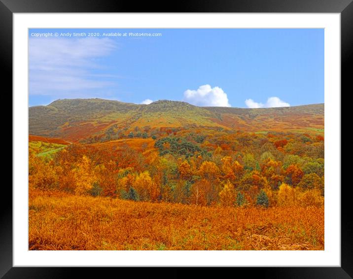 Breathtaking Autumn Views Framed Mounted Print by Andy Smith