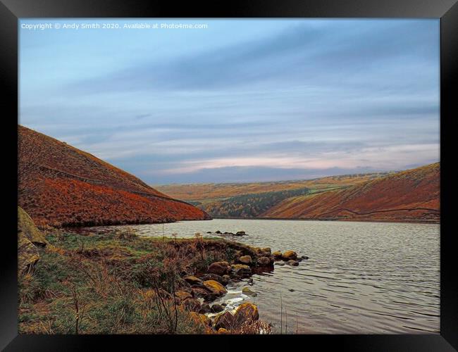 Majestic Autumn Hues Framed Print by Andy Smith