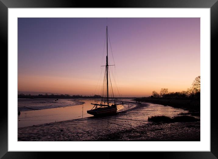 Early Morning Sunrise Framed Mounted Print by Terry Stone