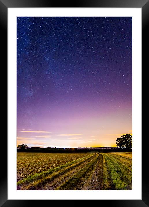  The Milky Way rising  Framed Mounted Print by Gregory Culley