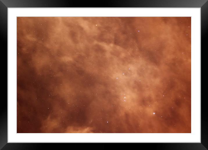Stars Framed Mounted Print by Gregory Culley