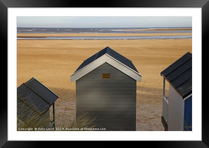 Looking out. Framed Mounted Print by Sally Lloyd