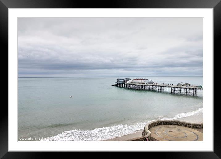 Cromer Pier 4th July 2020 Framed Mounted Print by Sally Lloyd