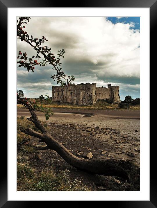  Carew Castle Framed Mounted Print by Mandy Llewellyn