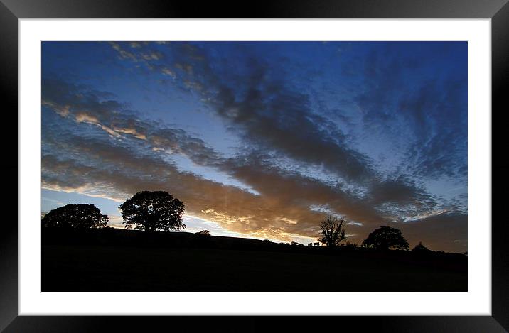 Lake District Sunset Framed Mounted Print by Ellie Rose