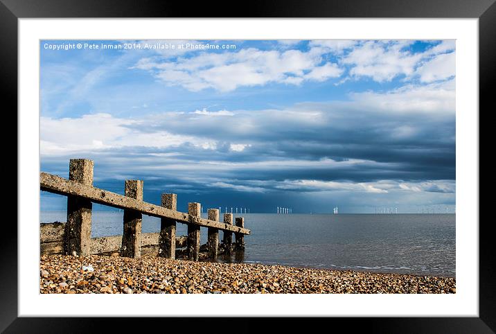 Holland On Sea Framed Mounted Print by Pete Inman