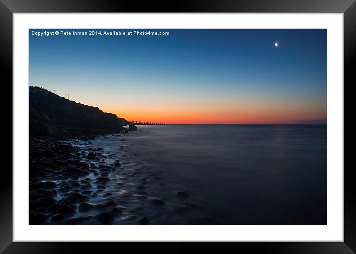 Sunrise - Holland on Sea Framed Mounted Print by Pete Inman