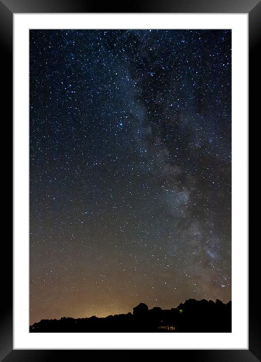  The Milky Way Framed Mounted Print by Dave Rowlatt