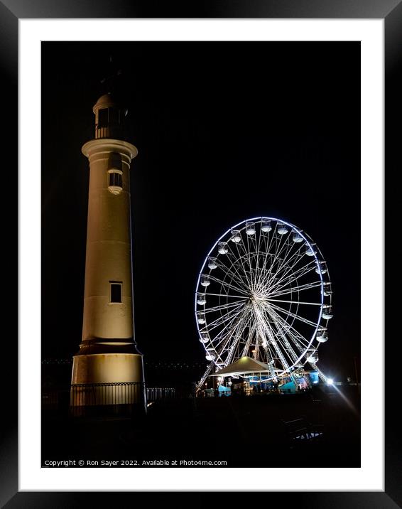Roker Fair Framed Mounted Print by Ron Sayer