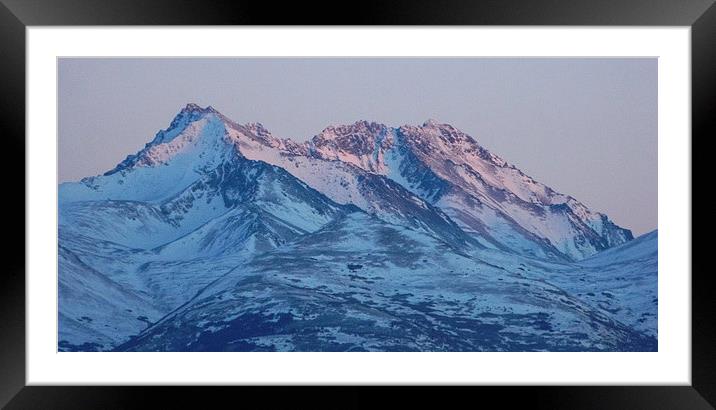  Majestic Mountain Framed Mounted Print by Erin Hayes