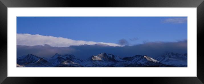 Two Storms Framed Mounted Print by Erin Hayes