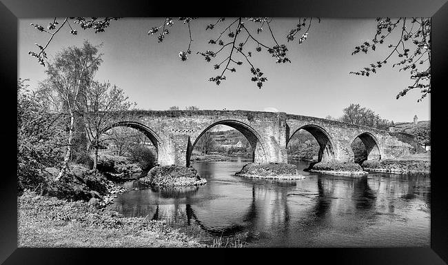  Stirling Bridge Framed Print by Ian Young