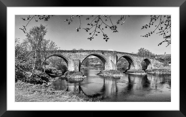  Stirling Bridge Framed Mounted Print by Ian Young