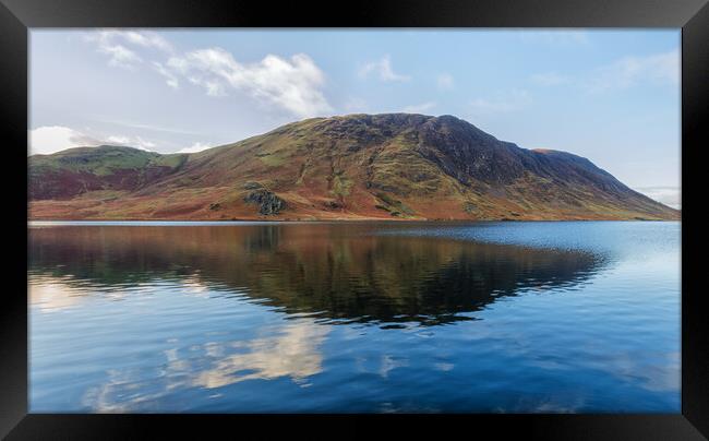 Mellbreak Mountain. Framed Print by Mark Godden