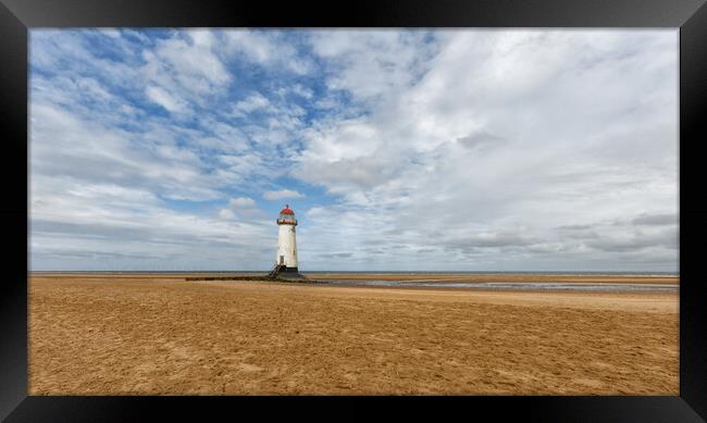 Point of Ayr Framed Print by Mark Godden