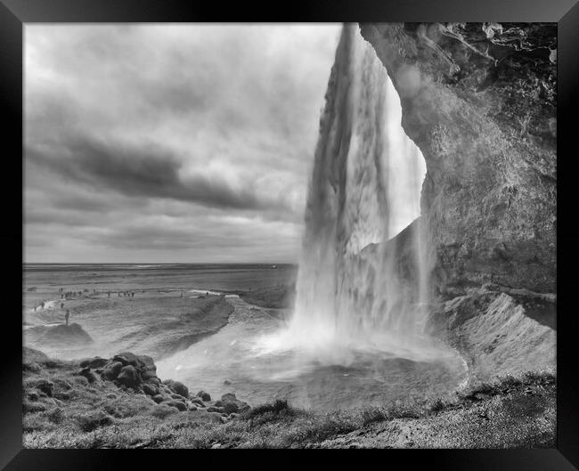 Seljandafoss Waterfall Framed Print by Mark Godden