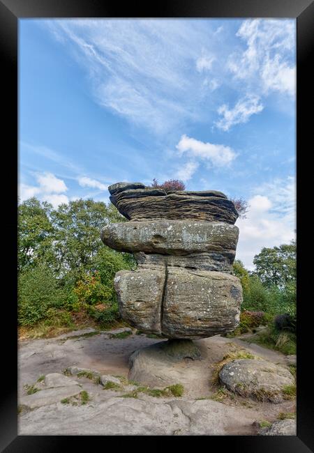 Brimham Rocks Framed Print by Mark Godden