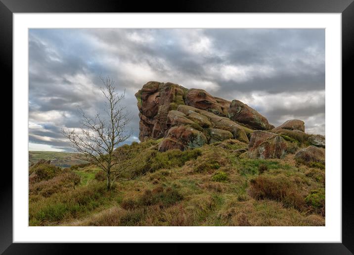 Ramshaw Rocks Framed Mounted Print by Mark Godden