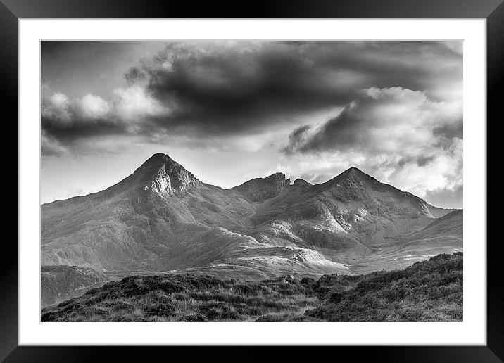  Mountains on Skye Framed Mounted Print by Mark Godden