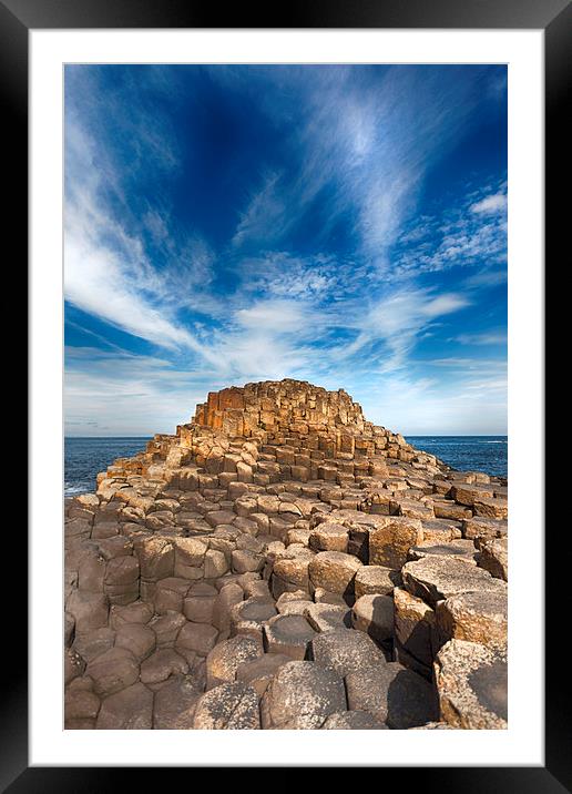  The Giant's Causeway Framed Mounted Print by Mark Godden