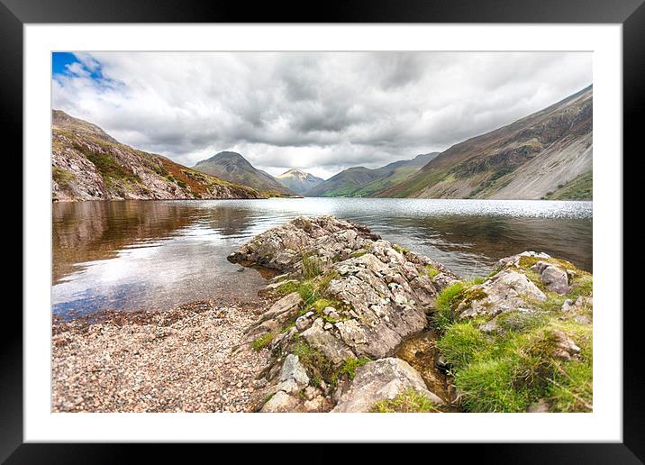  Wastwater Framed Mounted Print by Mark Godden