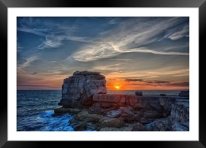  Sundown at Pulpit Rock Framed Mounted Print by Mark Godden
