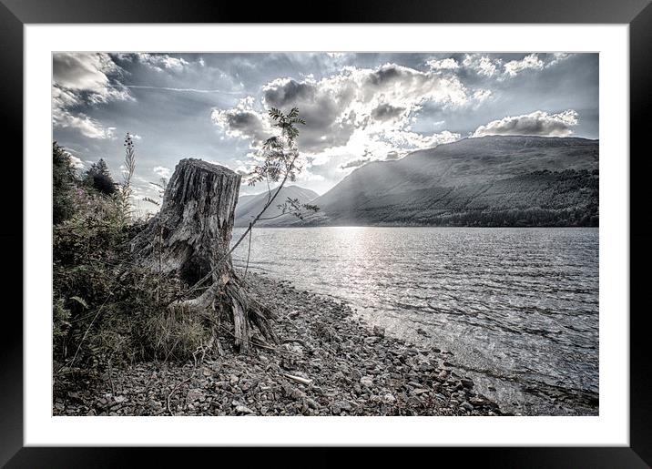  Loch Lochy Framed Mounted Print by Mark Godden