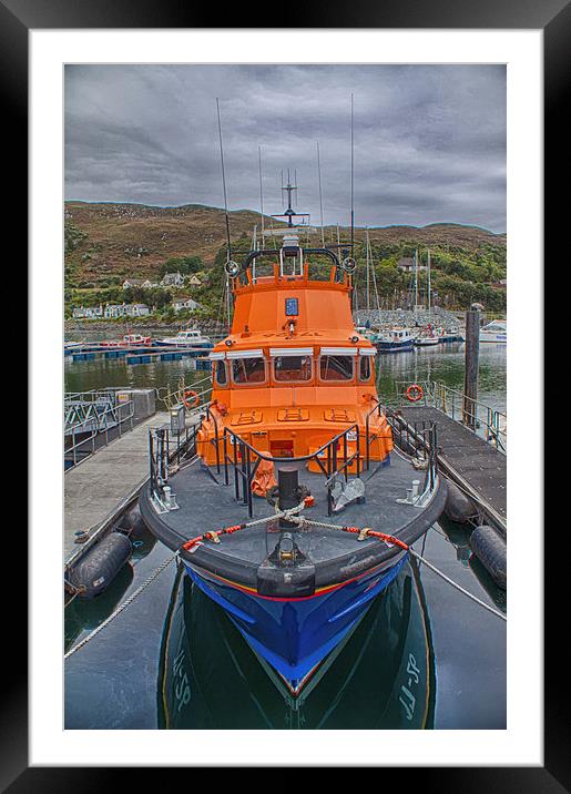  Mallaig Lifeboat Framed Mounted Print by Mark Godden