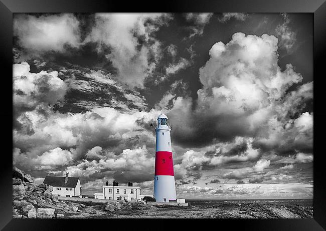  Lighthouse.  Framed Print by Mark Godden