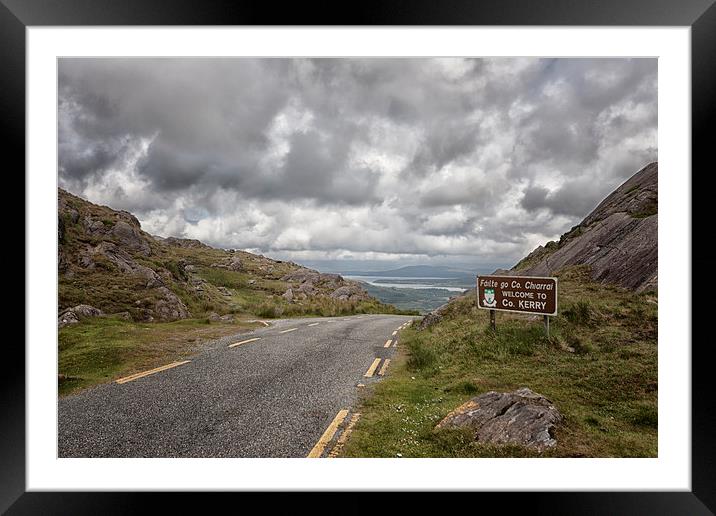 Welcome to Kerry.  Framed Mounted Print by Mark Godden