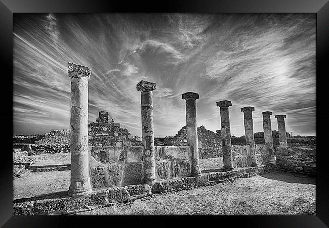  Pillars Framed Print by Mark Godden