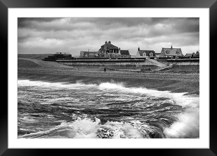  Stormy Chiswell. Framed Mounted Print by Mark Godden