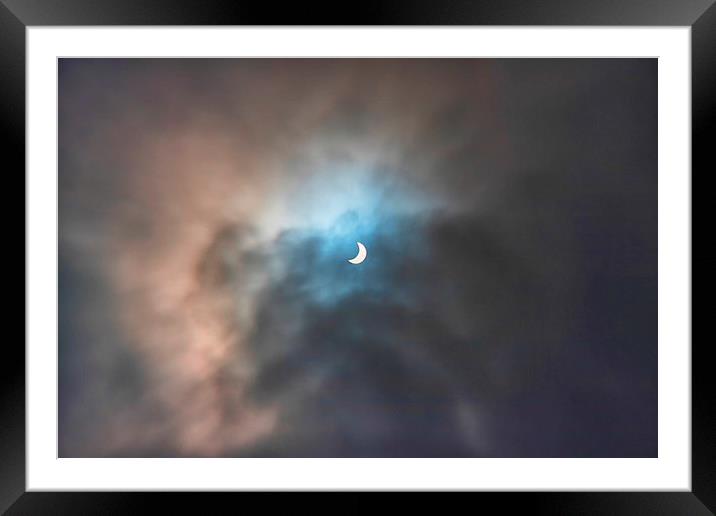  Equinox Eclipse Framed Mounted Print by Mark Godden