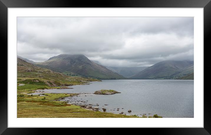 Wastwater.  Framed Mounted Print by Mark Godden