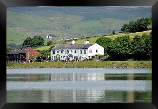  Hollingworth Lake Framed Print by David Brotherton