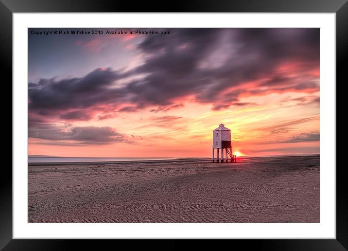  Standing Alone Framed Mounted Print by Rich Wiltshire