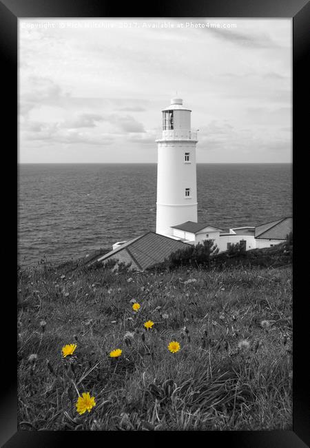 Trevose Lighthouse Framed Print by Rich Wiltshire