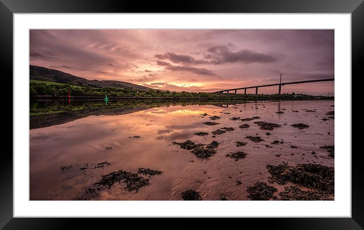  Dawn on the Clyde Framed Mounted Print by Ray Abrahams
