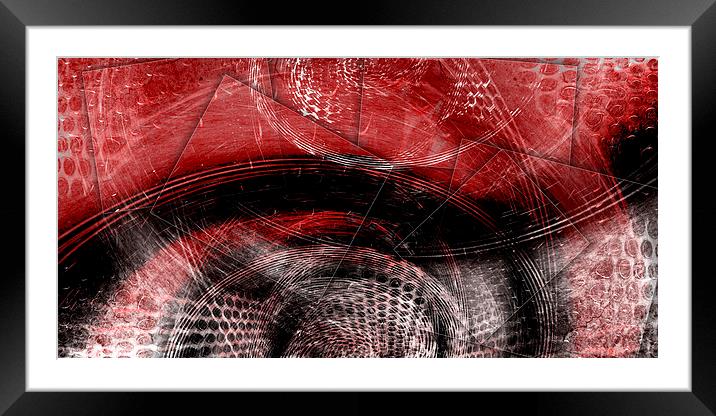  Balanced Red Framed Mounted Print by Florin Birjoveanu