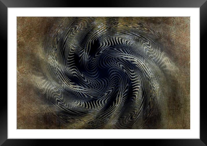  Middle Turn Blue Framed Mounted Print by Florin Birjoveanu