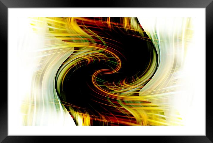  Dimensions Wind Framed Mounted Print by Florin Birjoveanu