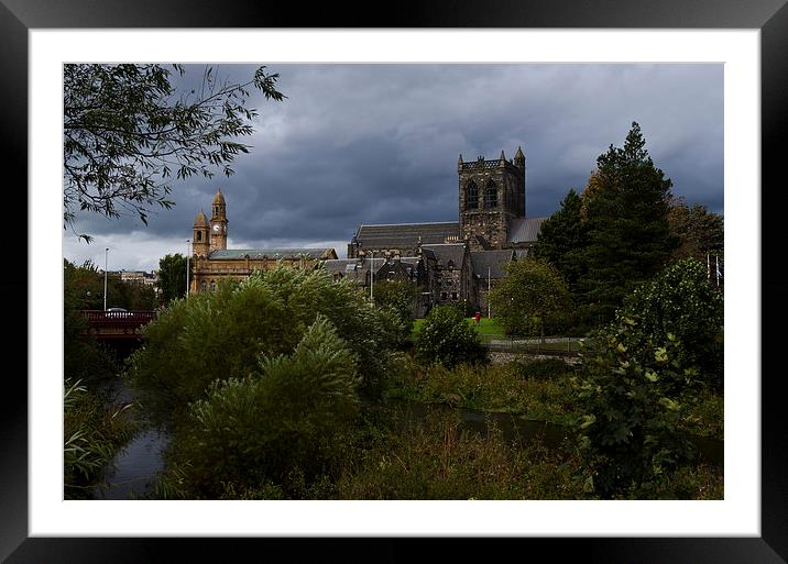  Paisley Abbey  Framed Mounted Print by Kenny McCormick