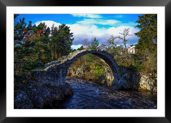  Carrbridge  Framed Mounted Print by Kenny McCormick