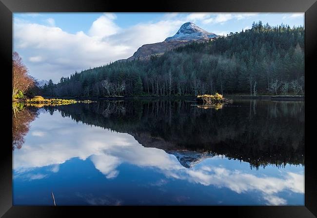  Glencoe Lochan  Framed Print by Kenny McCormick