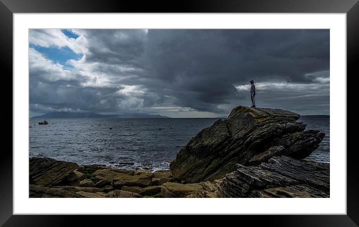  Isle of Rum  form Elgol  Framed Mounted Print by Kenny McCormick